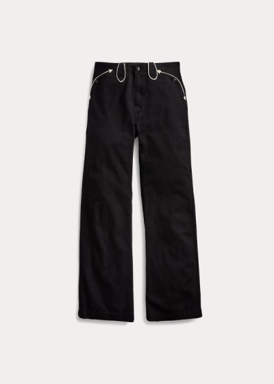 Women's Ralph Lauren Mid-Rise Flare Western Pants | 972630XVR